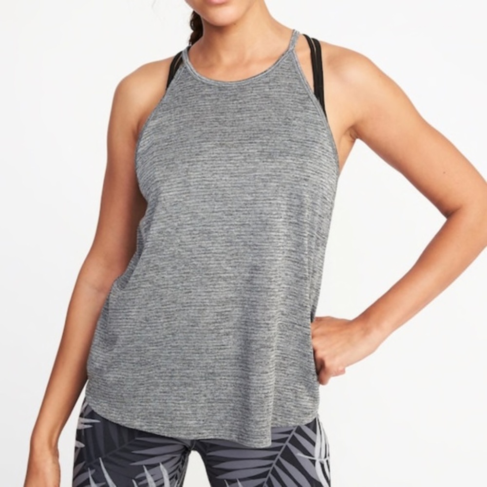 Old Navy High Neck Performance Swing Tank L